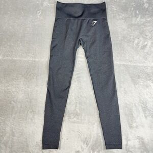 Gymshark Vital Seamless Leggings Womens XS‎ Gray Marl Fitness Athletic  CrossFit